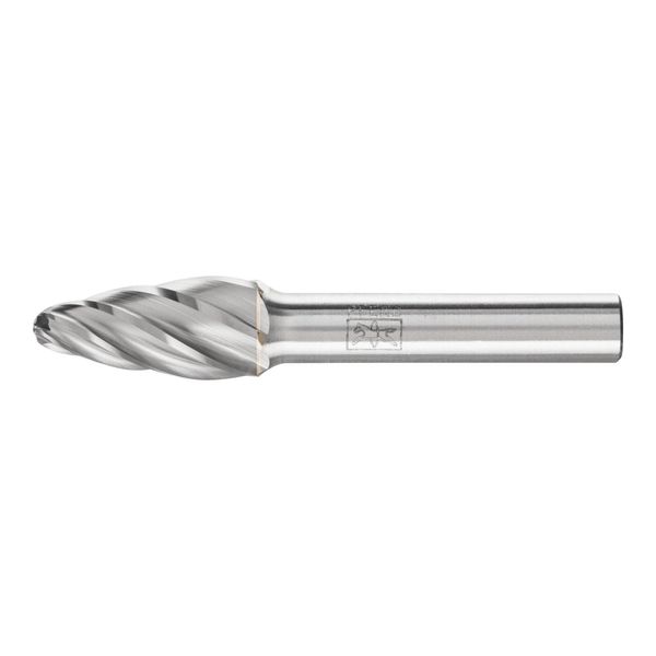 Pferd Tools Hartmetall HochleistungsfräSstift Alu Rundbogen Rbf Ø 12X25Mm Schaft-Ø 8Mm FüR Alu/Ne Metalle (21117888)-image