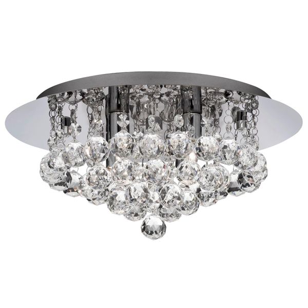 Deckenleuchte Hanna Chromfarben Max. 33 Watt Deckenlampe-image
