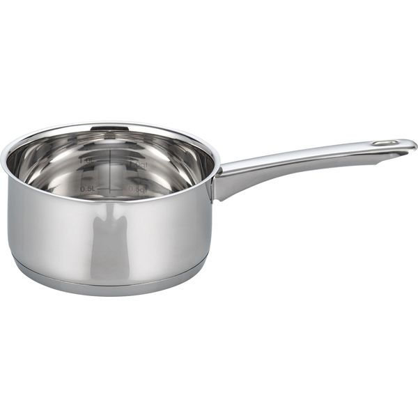 Kasserolle Elo Basic "Opal", Silber (Edelstahlfarben), Ø:16Cm, TöPfe, Kasserolle, Ø 16 Cm, Induktion-image