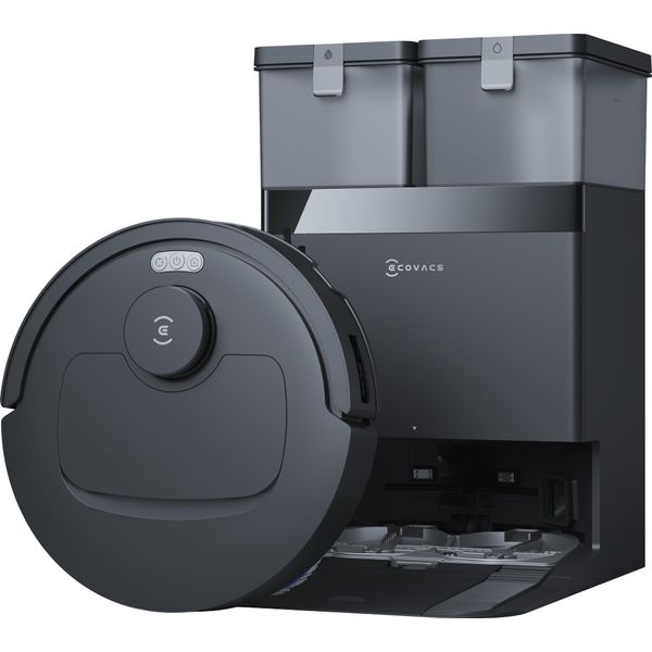 Ecovacs Nass-Trocken-Saugroboter "Deebot T30E Omni", Schwarz, B:35,3Cm H:10,03Cm T:35,2Cm, Saugroboter-image