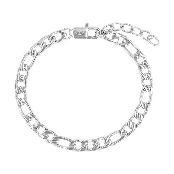 Armband Tom Tailor, Silber (Edelstahlfarben), ArmbäNder, Herren, 22Cm, Edelstahl, Armband-image