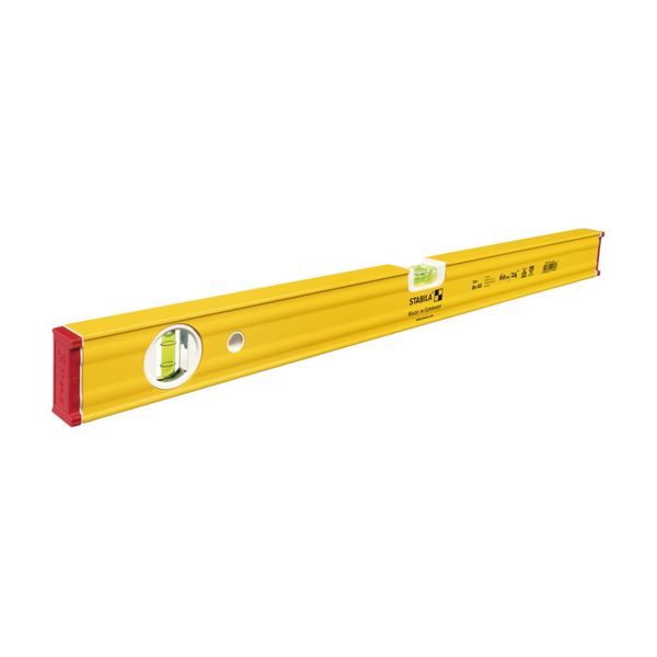 Stabila Wasserwaage 80 As 60Cm Alu.Gelb ± 0,5 Mm/M (19165)-image
