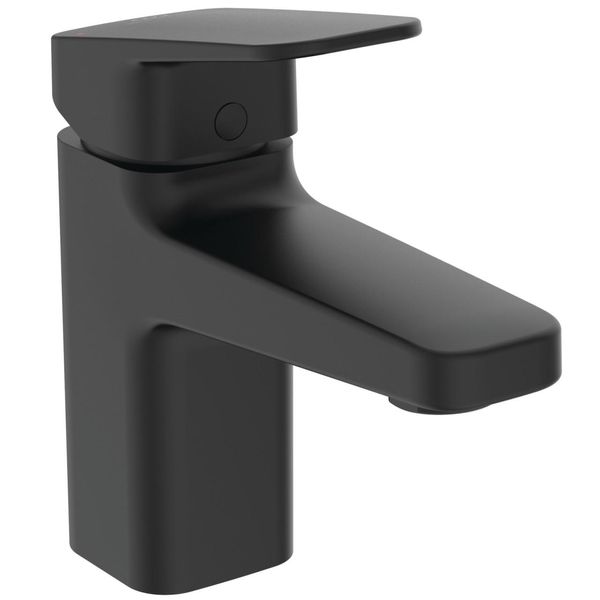 Ideal Standard Waschtischarmatur Ceraplan H75 M.Ablaufgarnitur Ausladung 103Mm Silk Black, BD214XG BD214XG-image