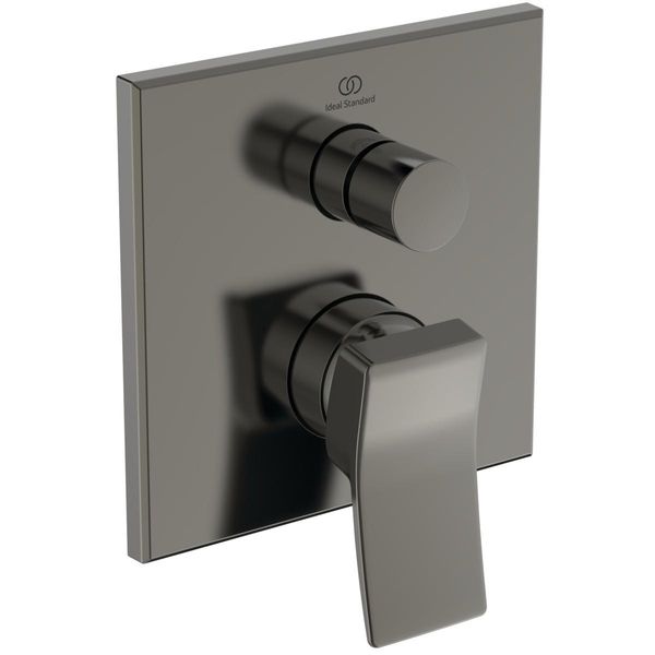 Ideal Standard Badearmatur UP Conca DIN EN 1717 Magnetic Grey, A8734A5 A8734A5-image