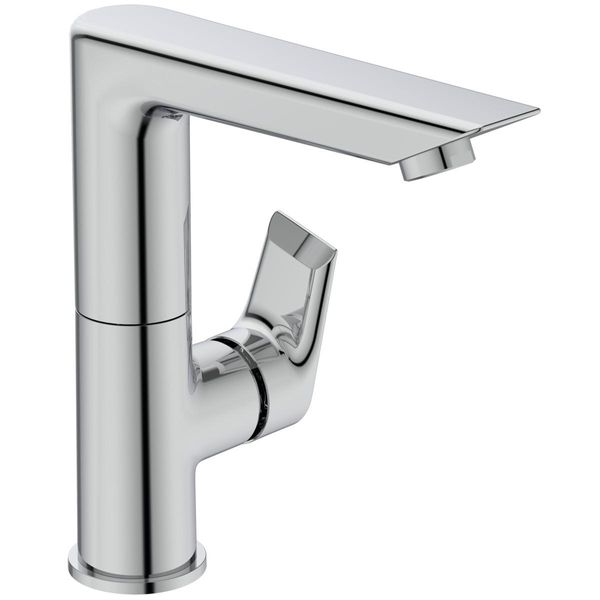 Ideal Standard Wt-Armatur Tesi, 5 L/Min.,M.Ablgarn., M.Hohem Schwenkb.Ausl.,Ausld.147Mm,Chrom, A6754 A6754AA-image