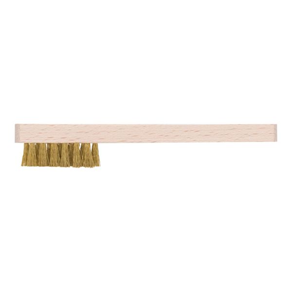 Gedore ZüNdkerzenbüRste, FüR ZüNdkerzen, Messingdrahtborsten 15 Mm, Mit Holzgriff, DrahtbüRste, 280 Mm Lang, 647 (6531950)-image