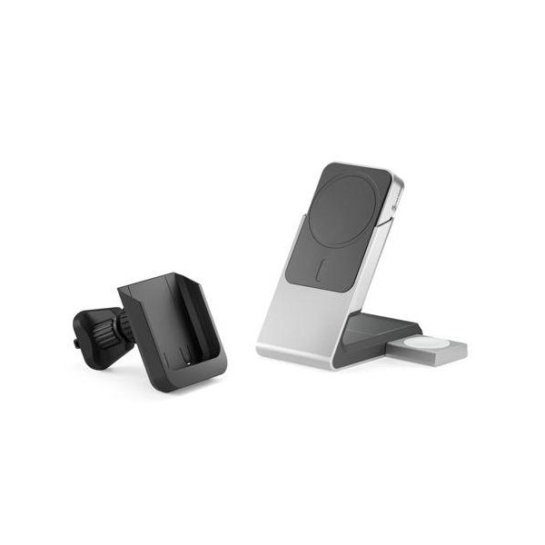 Alogic Matrix+ Wireless 3-In-1 Ladestation Magsafe + Vent Mount-image