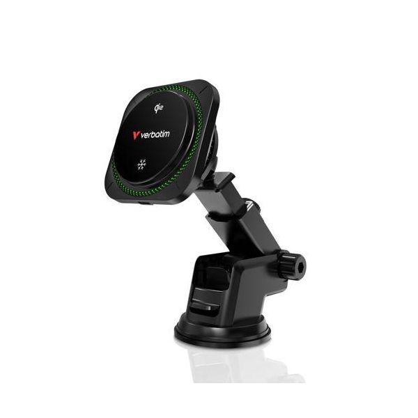 Verbatim Charge'n'Drive Magnetic Wirel.Car Charger Qi2 Rgb 31860-image