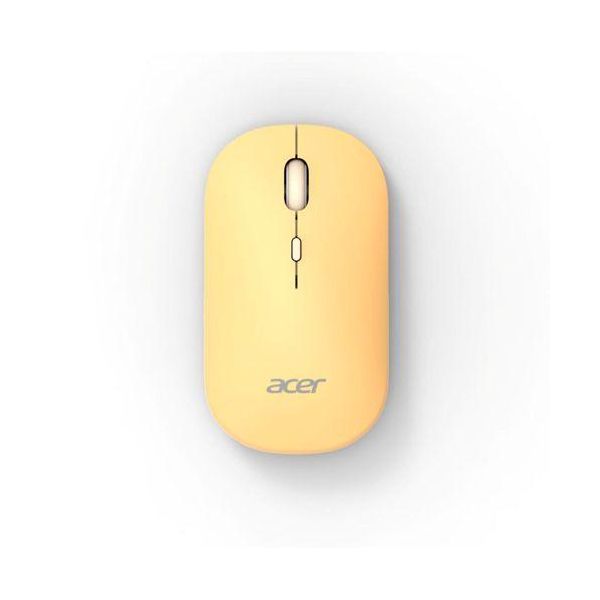 Acer Dual Mode Maus AMR130 Gelb 1600 Dpi, Wireless, Bluetooth-image