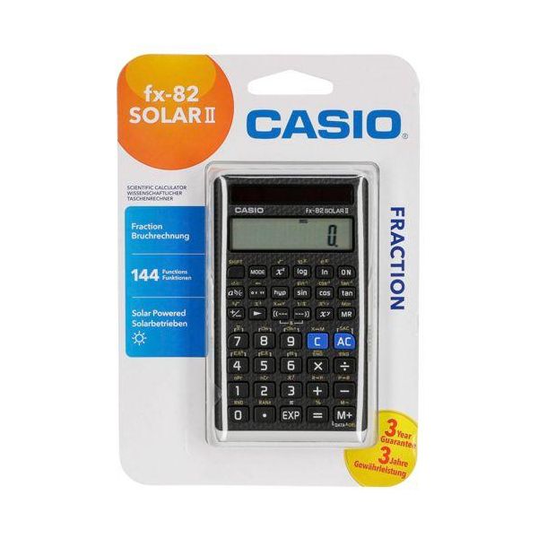 Casio Fx 82 Solar Ii-image