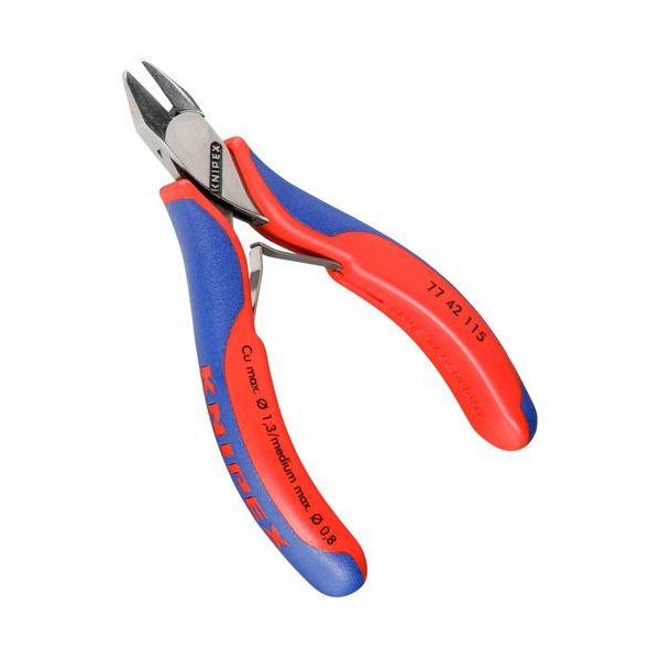 Knipex Elektronik-Seitenschneide Spiegelpoliert 115 Mm-image