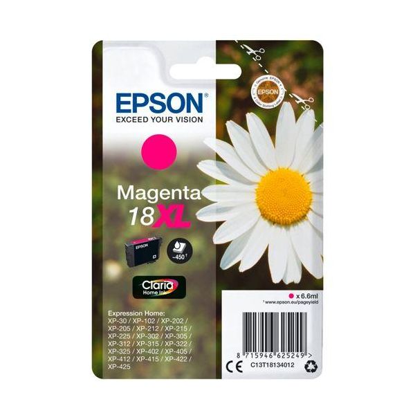 Epson Tintenpatrone Xl Magenta Claria Home T 181 T 1813-image