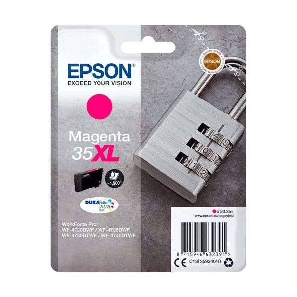 Epson Tintenpatrone Magenta Durabrite Ultra Ink 35 Xl T 3593-image