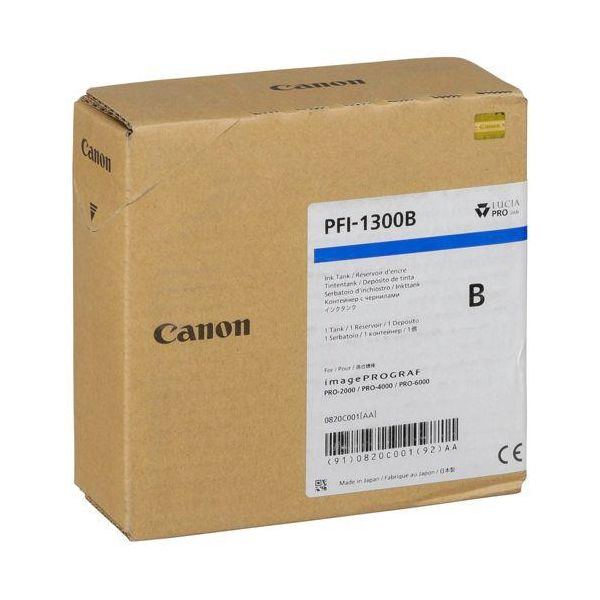 Canon PFI-1300 Tinte Blue 330 Ml-image