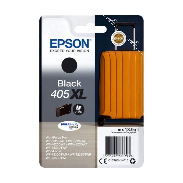 Epson Tintenpatrone Schwarz Durabrite Ultra Ink 405XL T 05H1-image
