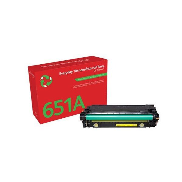 Xerox Everyday Yellow Toner Rem: Ers. Hp CE342A/CE272A/CE742A-image