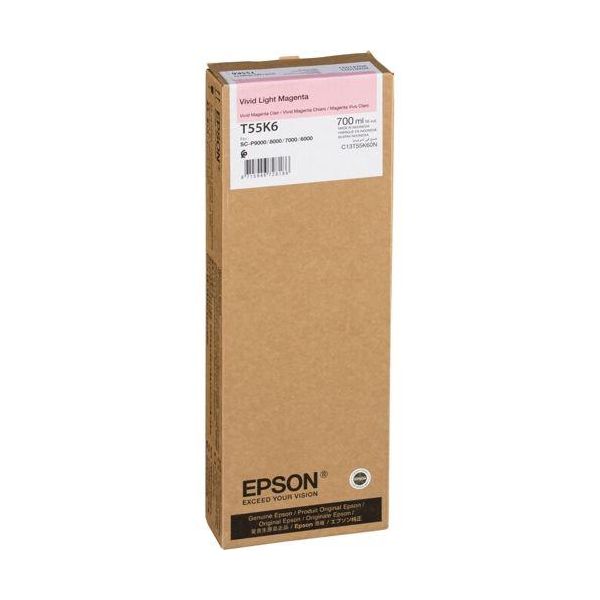 Epson Tintenpatrone Ultrachrome Hdx/Hd Viv Lig. Mag 700Ml T55K6N-image