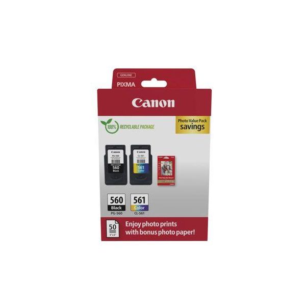 Canon PG-560 / CL-561 Photo Value Pack-image