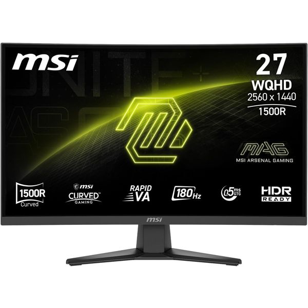 Msi Mag 275CQFDE E18 Rapid Va Wqhd Gaming Display 68,6 Cm (27")"-image