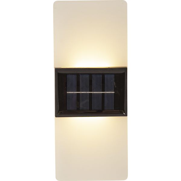 Led Solarleuchte "Solar Wandleuchte Wandy Frost", Weiß (Frosted), B:8Cm H:20Cm L:8Cm T:3Cm, Parforce Traditional Hunting, Leuchten, 2 Lichtfarben, Frosted OberfläChe, DäMmerungssensor-image