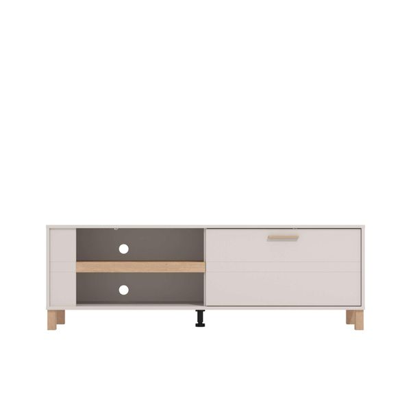 Tv-Board Home Affaire "Sheffield Tv-Bank, Tv-Schrank, Tv-Lowboard, Tv-MöBel, Breite 157 Cm", Kashcmir, B:157Cm H:52Cm T:40Cm, Holzwerkstoff, Mdf, Sideboards, Tv-Board, KlapptüR, 2D-Beschichtetes Mdf-Profil, HeißPräGedetails-image
