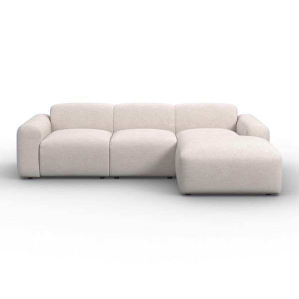 Wohnlandschaft Marlo Chenille Creme-image