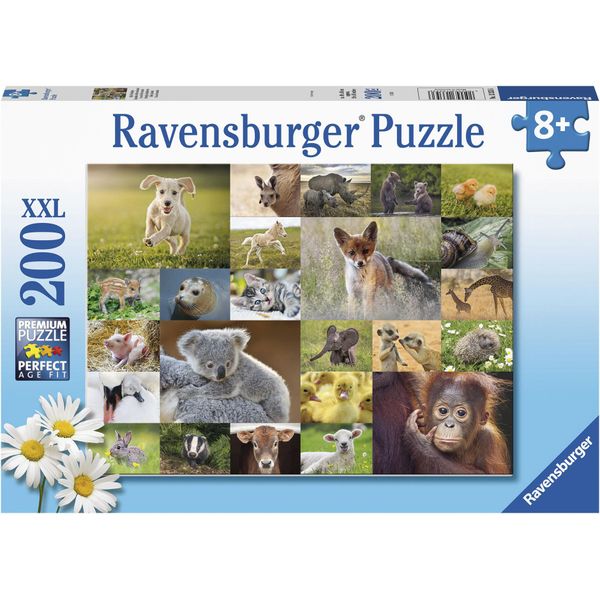 Puzzle Ravensburger "SüßE Tierbabys", Bunt, Puzzles, Kinderb:49Cm H:36Cm, Pappe, Made In Germany, B:49Cm H:36Cm-image