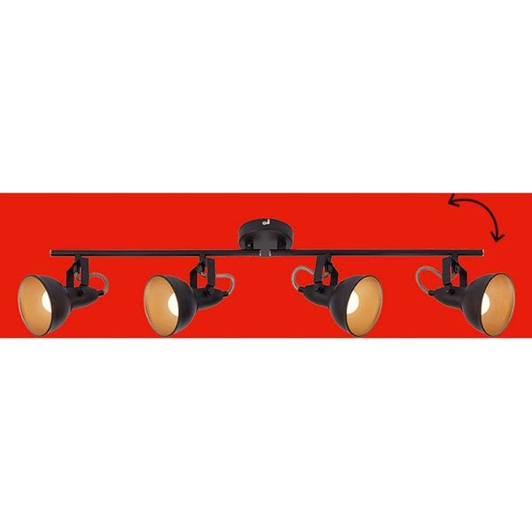 Briloner Leuchten Led Deckenspot "Soft", Schwarz, Leuchten, Led Deckenspot-image