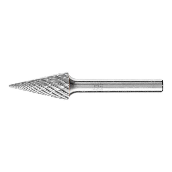 Pferd Tools Hartmetall HochleistungsfräSstift Allround Spitzkegel SKM Ø 12X25Mm Schaft-Ø 6Mm Universal Grob (21001037)-image