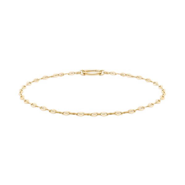 FußKette Tamaris "Charms Series", Gelbgoldfarben, FußKetten, Damen, Edelstahl-image