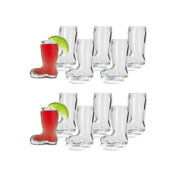 StöLzle Lausitz SchnapsgläSer Stiefel 40 Ml 12Er Set-image
