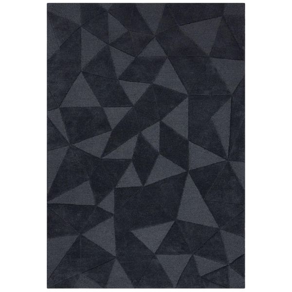 Wollteppich Hoch-Tief Anthrazit 200 X 290 Cm - Deben Kadima Design-image