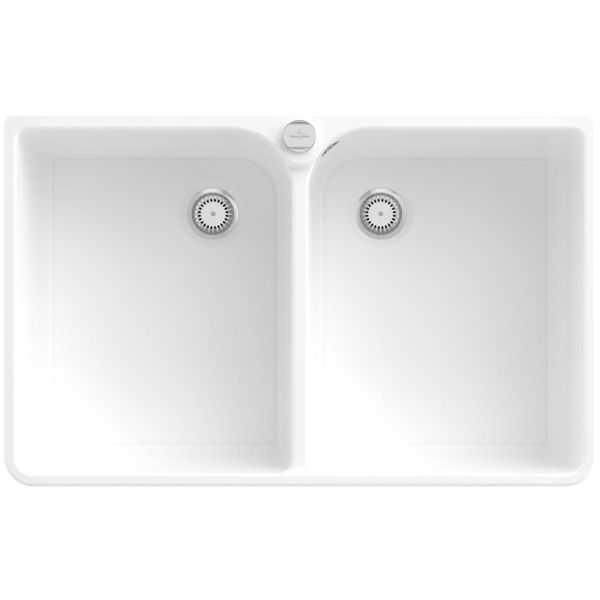 Villeroy & Boch SpüLstein 80 X SpüLstein Doppelbecken, 638002R1 638002R1-image