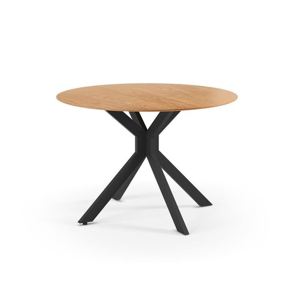 Klapptisch Runder Mit Metallbeinen 110/110/75 Cm-image