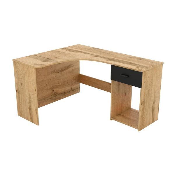 Schreibtisch Cantone 155X125X75 Cm BüRotisch Computertisch, Eiche Wotan-image