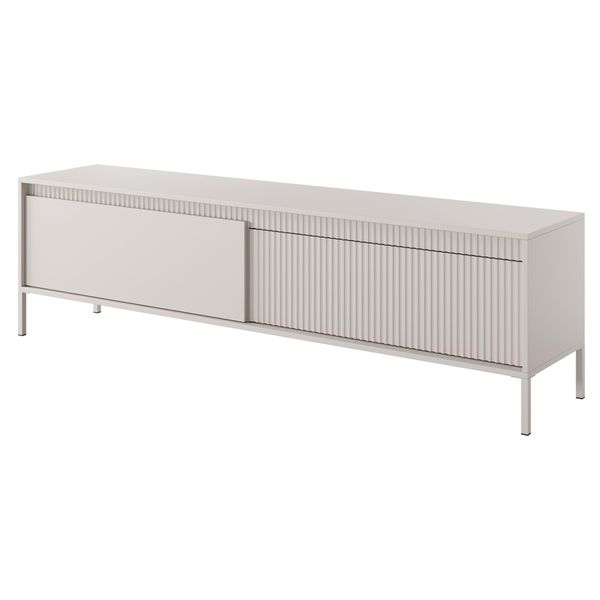 Lowboard Sensato 187,1X39,5X53,4 Cm Mit 2 TüRen Beige-image