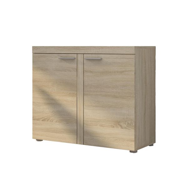 Sideboard Ritmo 97X40X82 Cm Mit 2 TüRen Sonoma Eiche-image
