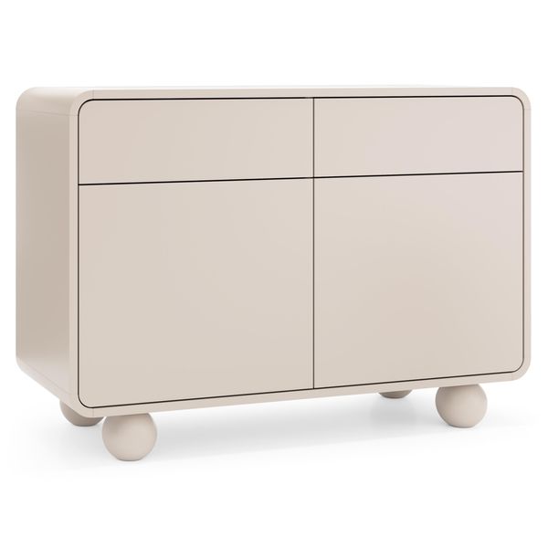 Sideboard Tondo 108/75/39Cm Mit 2 Schubladen 2 TüRen Kaschmir-image