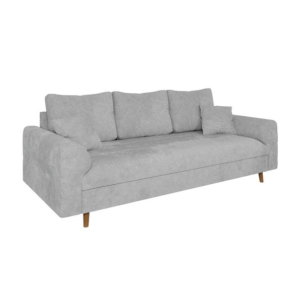 3-SITZER-SOFA Sigurd Hellgrau Chenille-image