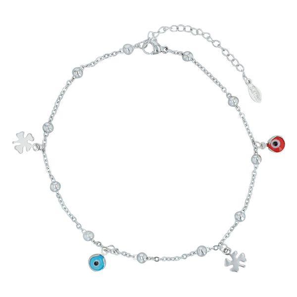 KettenanhäNger Adelia´S "Damen AnhäNger Aus Edelstahl Mit Perle", Silber, SchmuckanhäNger, Damen, Edelstahl, KettenanhäNger, Ideal Als Geschenk FüR Besondere AnläSse-image