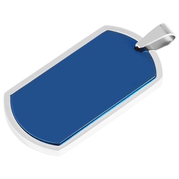 KettenanhäNger Adelia´S "Unisex AnhäNger Aus Edelstahl", Blau, SchmuckanhäNger, Damen, Edelstahl, KettenanhäNger, Ideal Als Geschenk FüR Besondere AnläSse-image