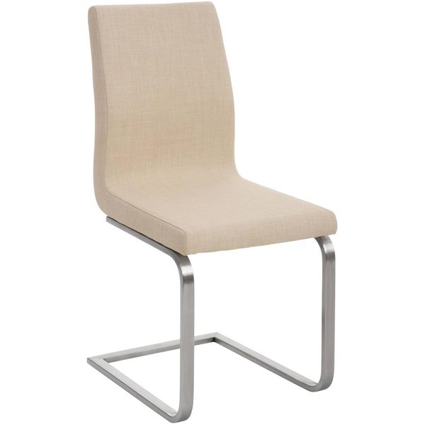 CLP Esszimmerstuhl Belfort Stoff Farbe:Creme-image
