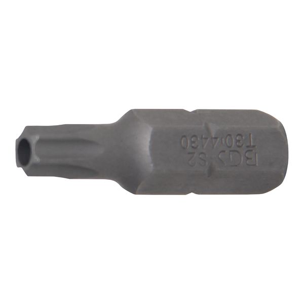 BGS Bit 4430, Antrieb AußEnsechskant 8 Mm (5/16"), T-Profil (FüR Tx) Mit Bohrung T30 ; BGS Technic)-image