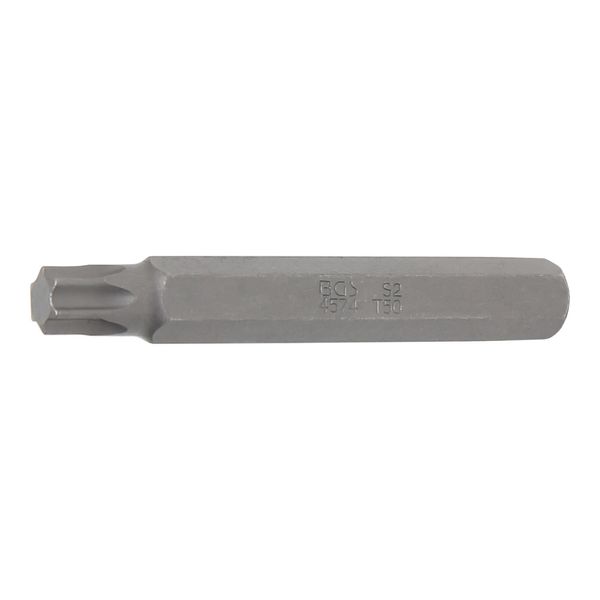 Bgs Bit LäNge 75 Mm Antrieb AußEnsechskant 10 Mm T-Profil (FüR Tx) T50 ; Bgs Technic (4574)-image