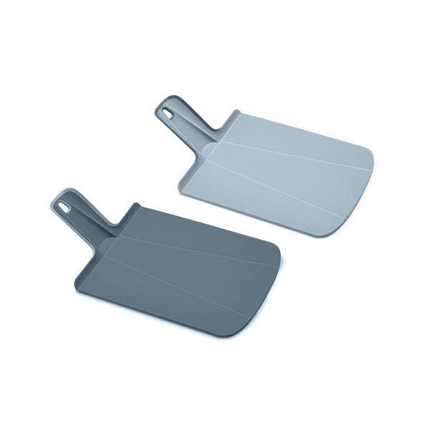 Joseph Joseph Chop2Pot Plus Blau 2-Teiliges Schneidebrett-Set-image