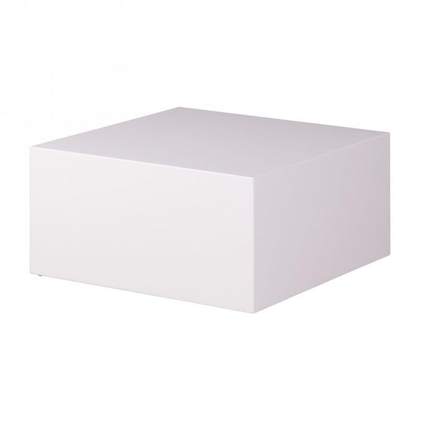 Wohnling WL1.856 Couchtisch Monobloc Weiß 60 Cm X 60 Cm X 30 Cm-image