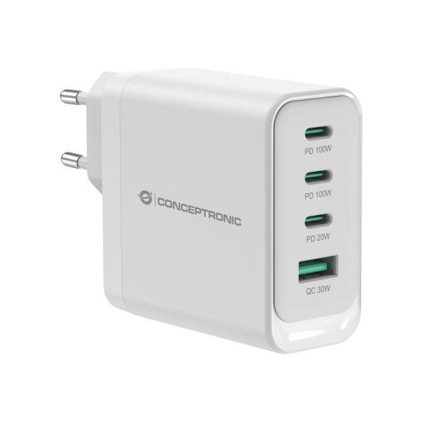 Conceptronic ALTHEA22W100 4-Port 100W Gan Usb Pd Charger-image