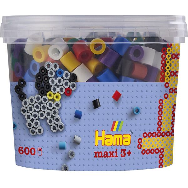 Hama BüGelperlen-Mix "Grundfarben", Maxi-Perlen-image