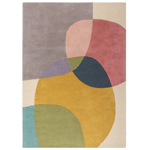 Wollteppich Aire, Abstrakt, Aus Wolle, Bunt, 120 X 170 Cm-image