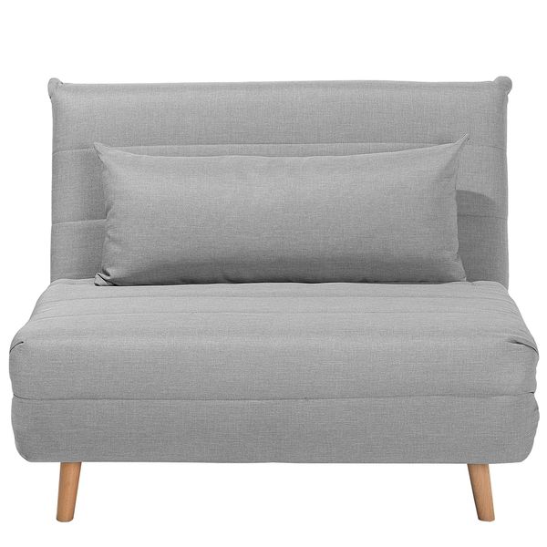 1-SITZER-SCHLAFSOFA Polyester Grau Setten-image